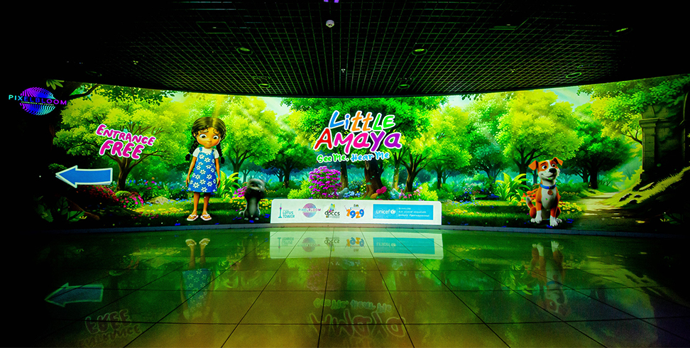 Little Amaya See Me, Hear Me – Immersive Exhibition